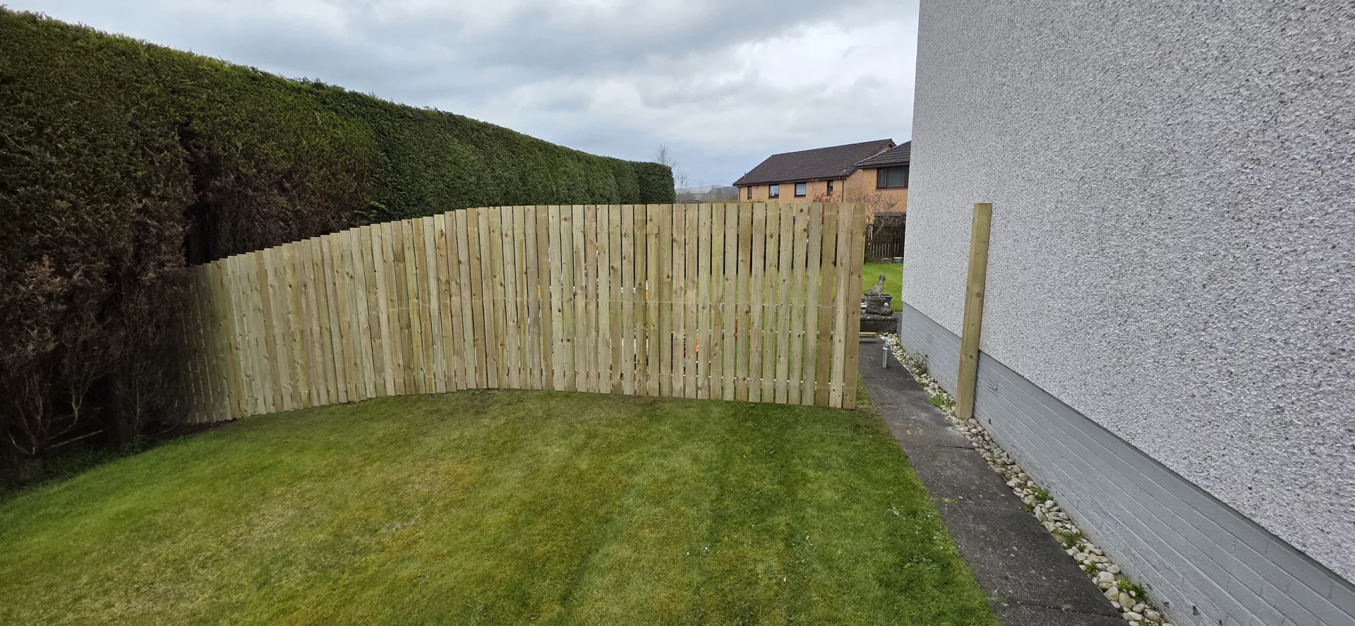 New fences and gates installed by SGBS Projects